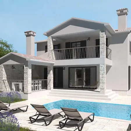 Villa Charming Fjolla With Private Pool In Labin Labin (Istria)