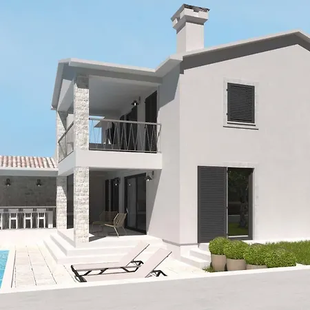 Charming Fjolla With Private Pool In Labin Villa